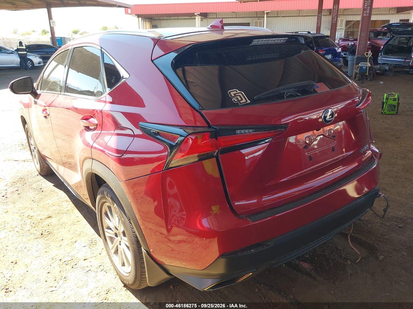 Vin: jtjyarbz1j2105035, lot: 46686135, lexus nx 300 20183