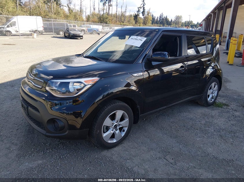 Vin: kndjn2a2xk7672711, lot: 46686156, kia alma 20192