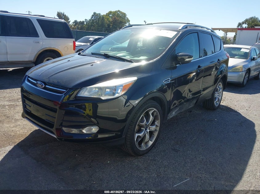 Vin: 1fmcu0jx1eub99326, lot: 46686157, ford escape titanium 20142