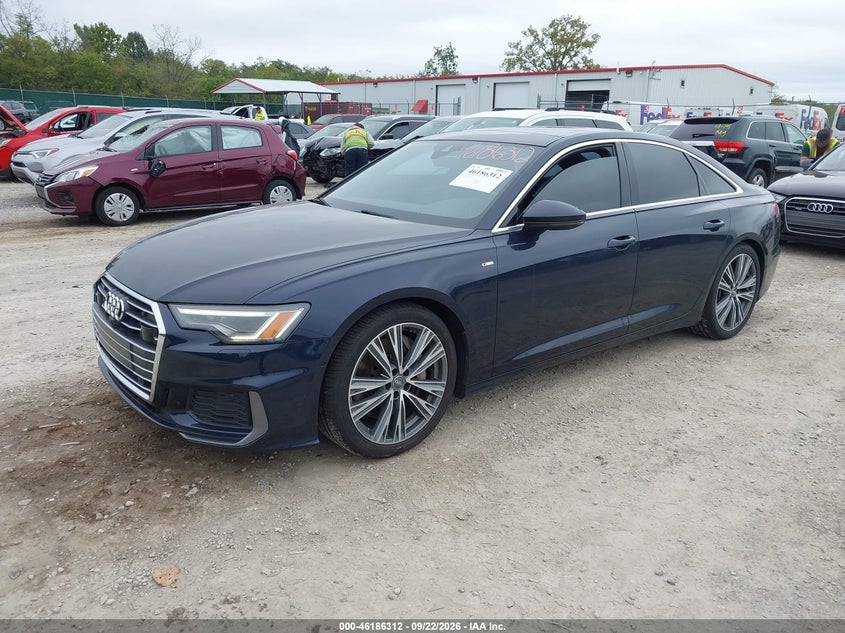 Vin: waul2af22kn026222, lot: 46686172, audi a6 55 premium 20192