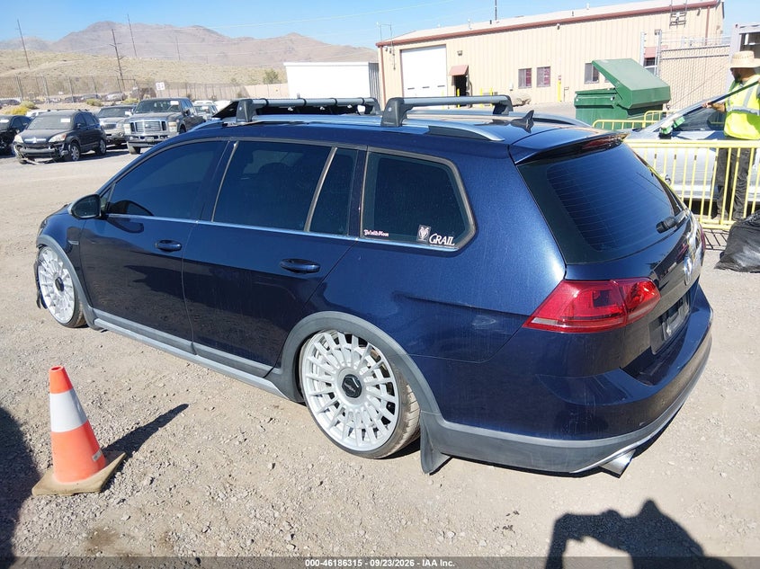 Vin: 3vwm17au0hm521847, lot: 46686175, volkswagen golf alltrack tsi s/tsi se 20173
