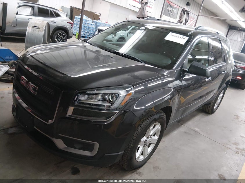 Vin: 1gkkrpkd3fj371166, lot: 46686180, gmc acadia sle-2 20152