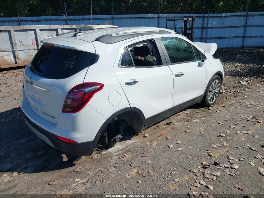 Vin: kl4cj3sb5hb062949, lot: 46686190, buick encore 20174