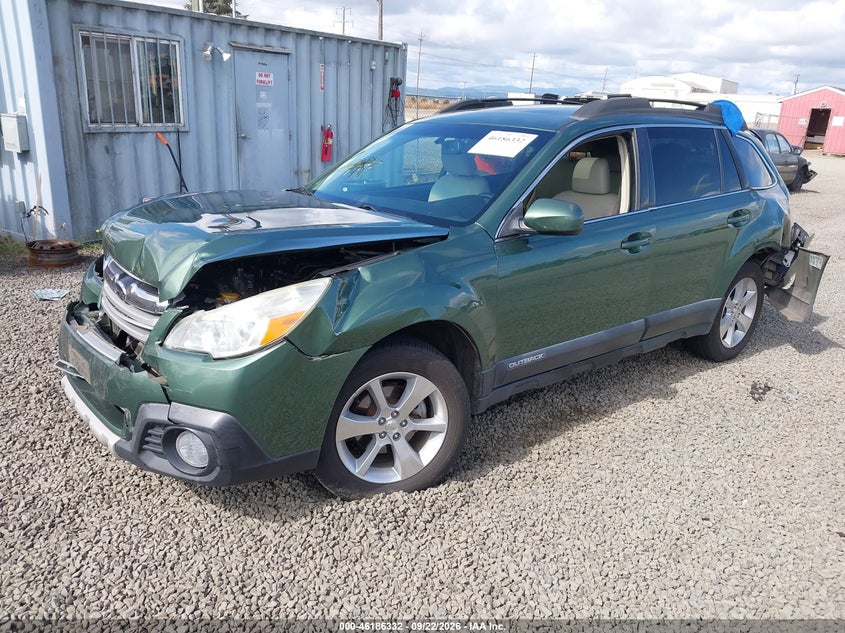 Vin: 4s4brblc4e3258717, lot: 46686192, subaru outback 2.5i limited 20142