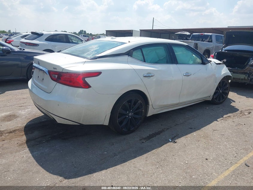 Vin: 1n4aa6ap0jc395576, lot: 46686200, nissan maxima 3.5 sr 20184