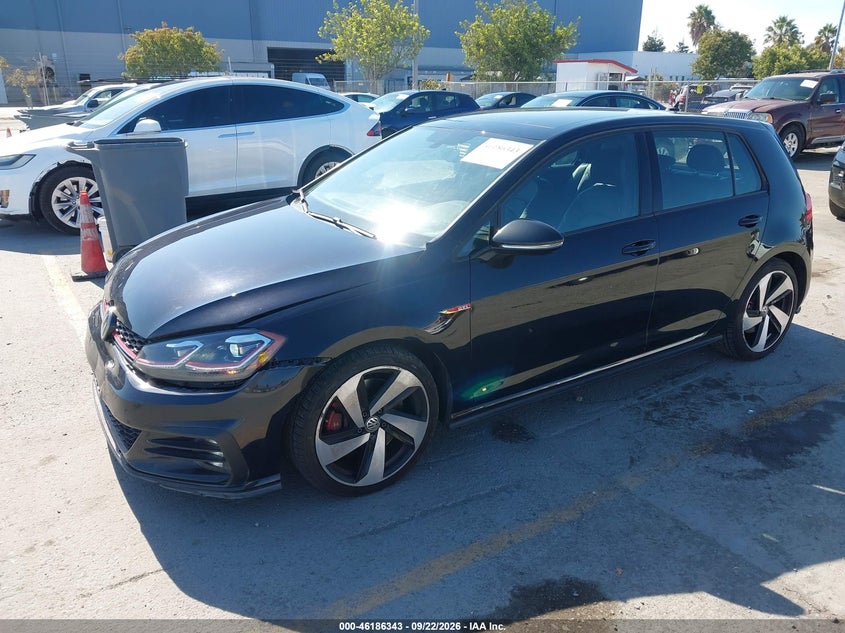 Vin: 3vw6t7au2lm005498, lot: 46686203, volkswagen golf gti 2.0t autobahn/2.0t s/2.0t se 20202
