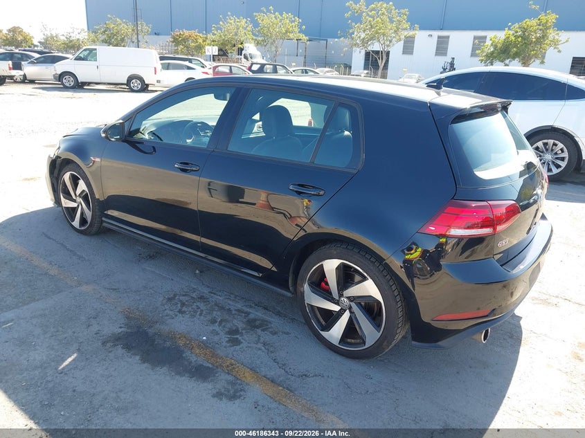 Vin: 3vw6t7au2lm005498, lot: 46686203, volkswagen golf gti 2.0t autobahn/2.0t s/2.0t se 20203