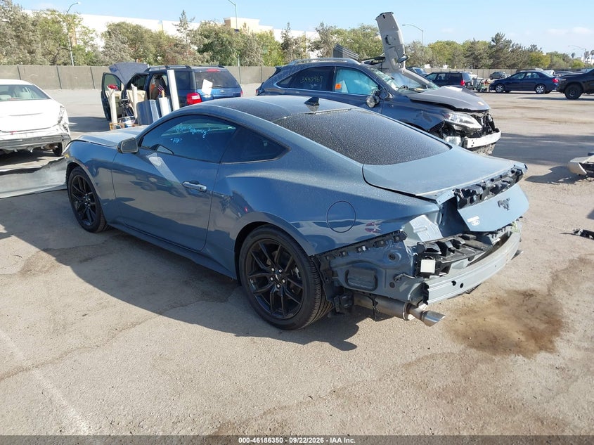 Vin: 1fa6p8th0s5123766, lot: 46686210, ford mustang ecoboost fastback 20253