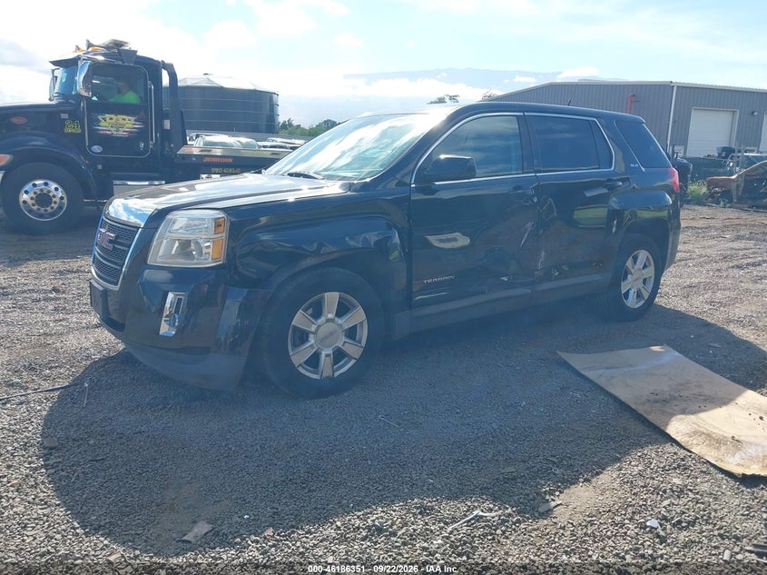 2013 GMC Terrain, Невідомо, IAAI, VIN 2GKALMEK6D6143968 — фото 2
