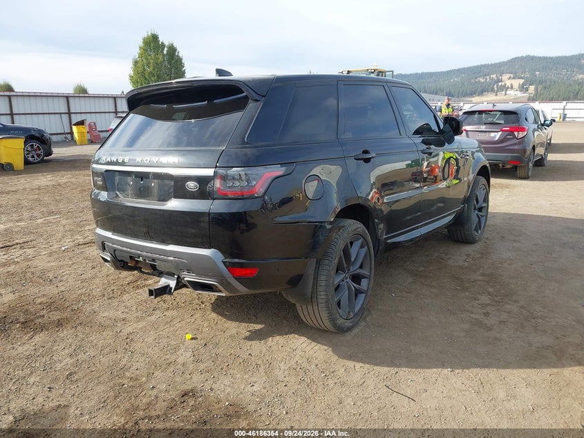 Vin: salwr2ru0ka874100, lot: 46686214, land rover range rover sport hse mhev 20194
