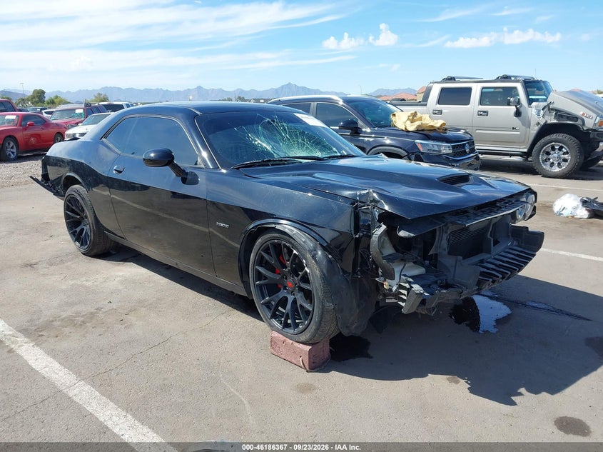 Vin: 2c3cdzbt8kh724390, lot: 46686227, dodge challenger r/t 2019 img_1
