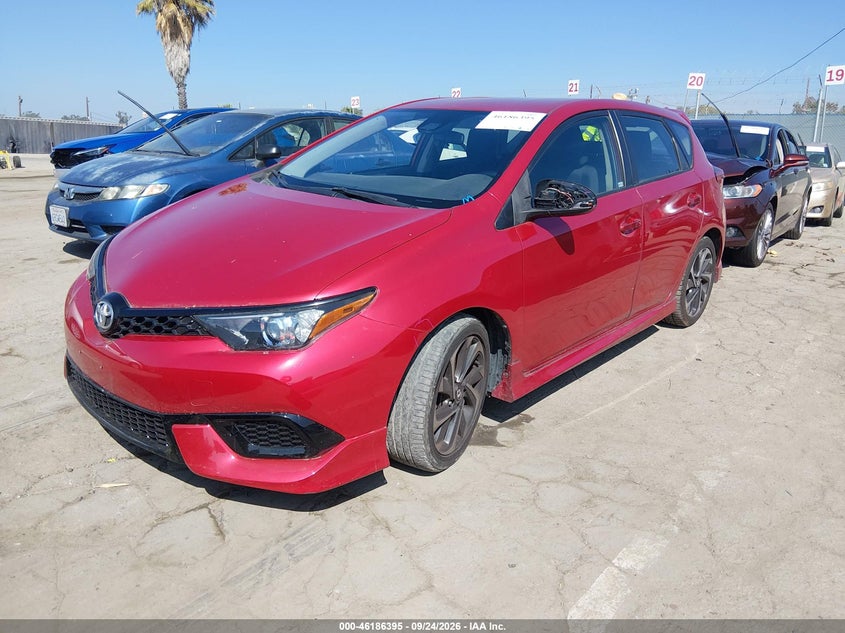 Vin: jtnkarje4jj566481, lot: 46686255, toyota corolla im 20182