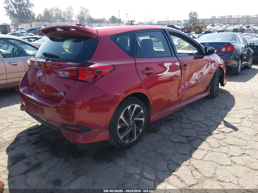 Vin: jtnkarje4jj566481, lot: 46686255, toyota corolla im 20184