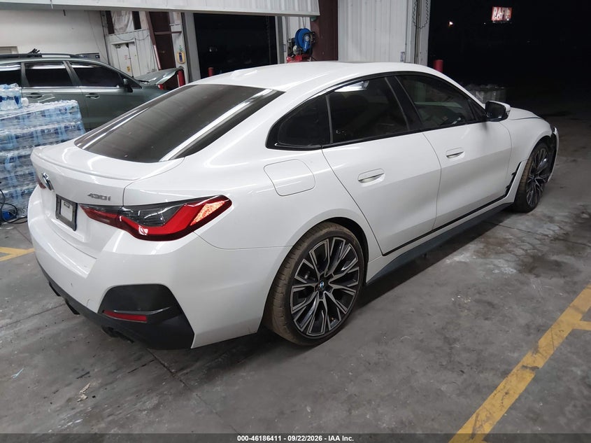 Vin: wba63av09nfm76202, lot: 46686271, bmw 430i gran coupe 20224