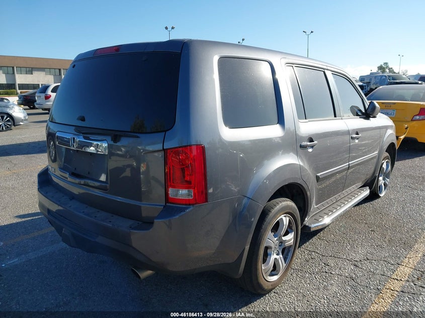 Vin: 5fnyf3h6xfb003803, lot: 46686273, honda pilot ex-l 20154