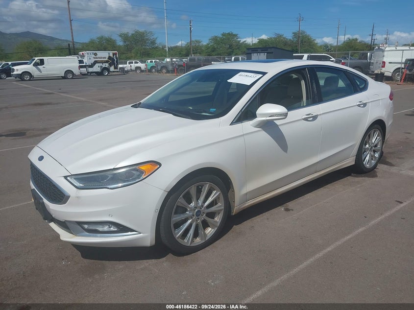 Vin: 3fa6p0k98hr399534, lot: 46686282, ford fusion platinum 20172