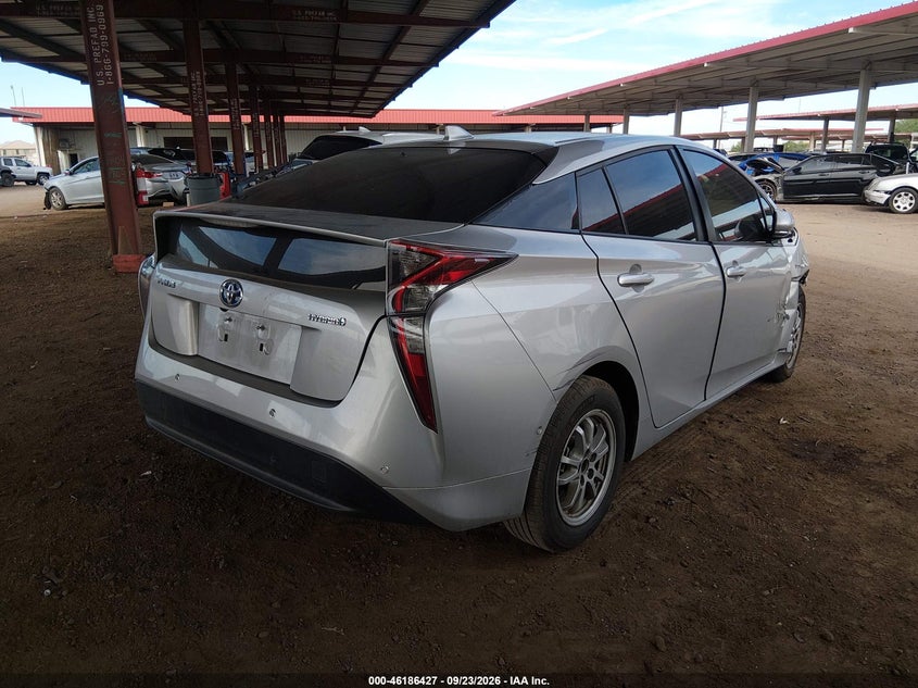 Vin: jtdkbrfu9j3068508, lot: 46686287, toyota prius two 20184