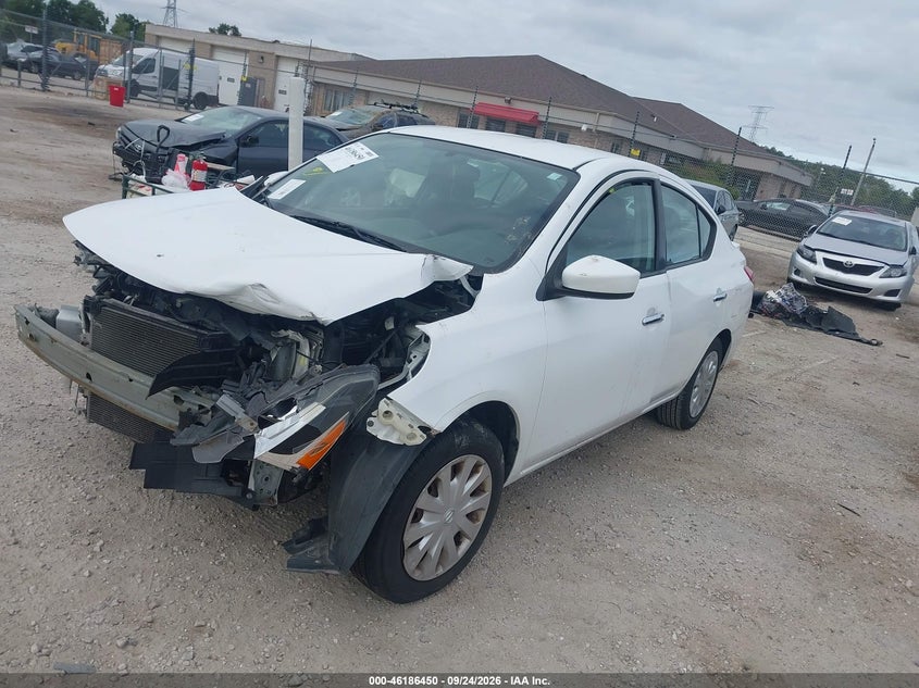 Vin: 3n1cn7ap1gl825161, lot: 46686310, nissan versa 1.6 s/1.6 s+/1.6 sl/1.6 sv 20162