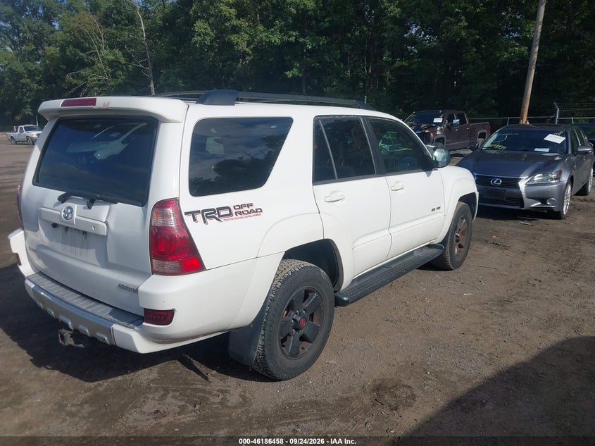 TOYOTA 4RUNNER 2004 VIN JTEBT14R148016662