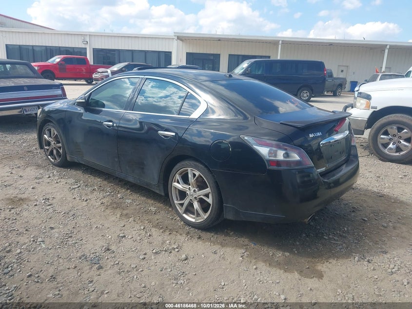 Vin: 1n4aa5ap4cc856002, lot: 46686328, nissan maxima 3.5 sv 20123