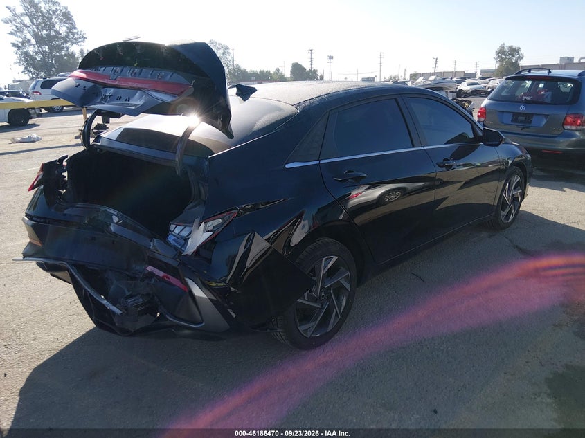 Vin: kmhls4dg8su981031, lot: 46686330, hyundai elantra sel convenience 20254