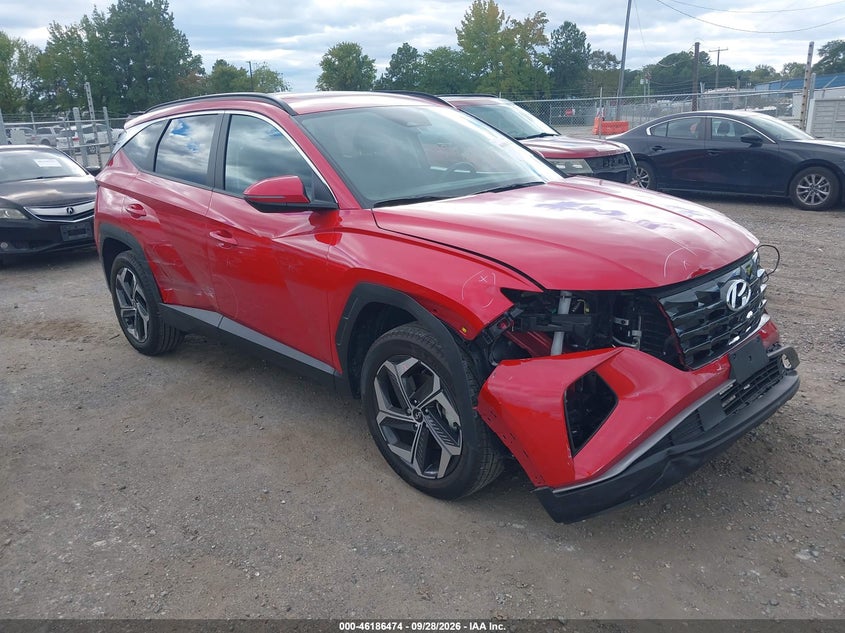 2023 Hyundai Tucson Sel, Front, IAAI, VIN 5NMJFCAE0PH214009