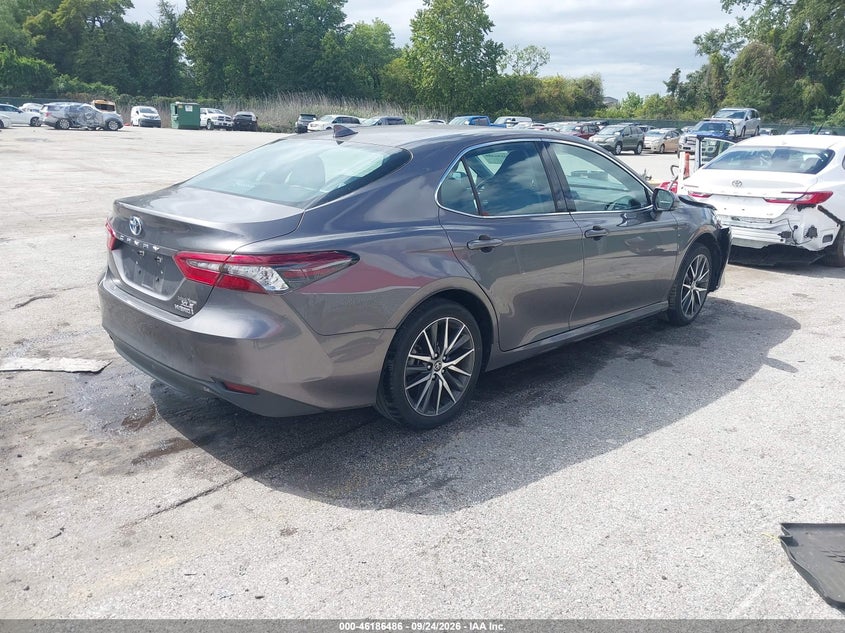 Vin: 4t1f31ak4pu615723, lot: 46686346, toyota camry xle hybrid 20234