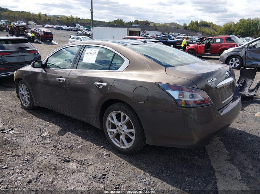 Vin: 1n4aa5ap9dc810165, lot: 46686347, nissan maxima 3.5 sv 20133