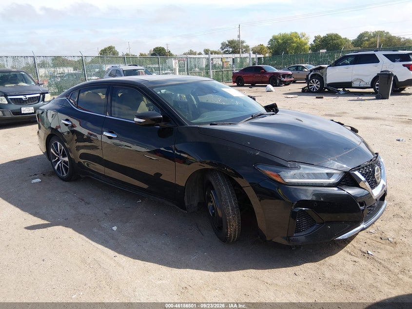 Vin: 1n4aa6dvxlc377583, lot: 46686361, nissan maxima sl xtronic cvt 2020 img_1