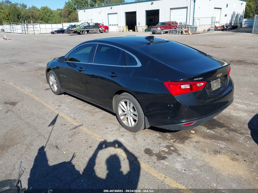 Vin: 1g1ze5st7gf317576, lot: 46686363, chevrolet malibu lt 20163