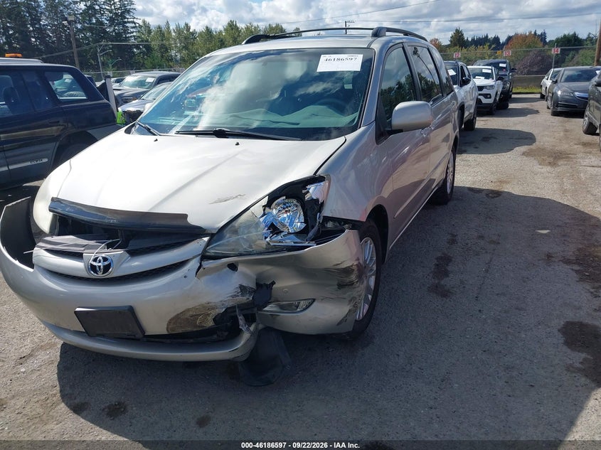 Vin: 5tdyk4cc0as289910, lot: 46686457, toyota sienna xle 20102
