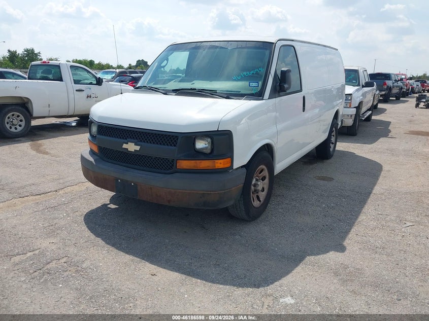 Vin: 1gcsgafx3e1146490, lot: 46686458, chevrolet express 1500 work van 20142