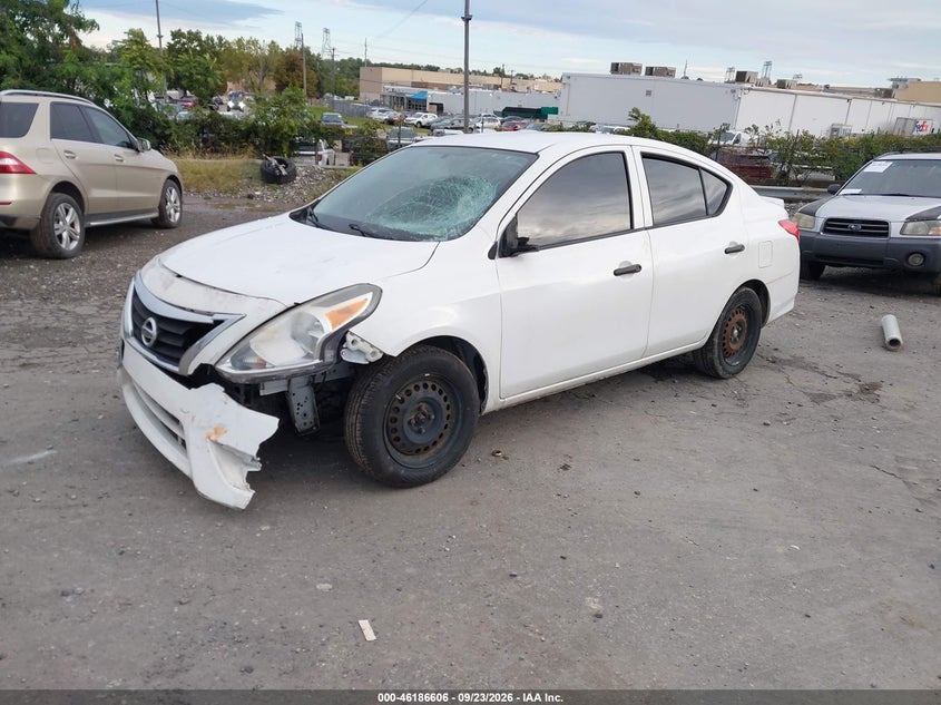 Vin: 3n1cn7ap4gl818091, lot: 46686466, nissan versa s plus 20162