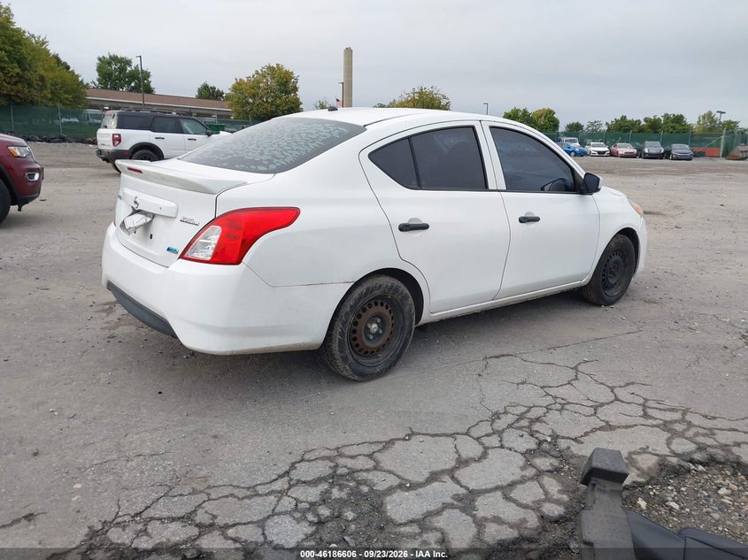 Vin: 3n1cn7ap4gl818091, lot: 46686466, nissan versa s plus 20164