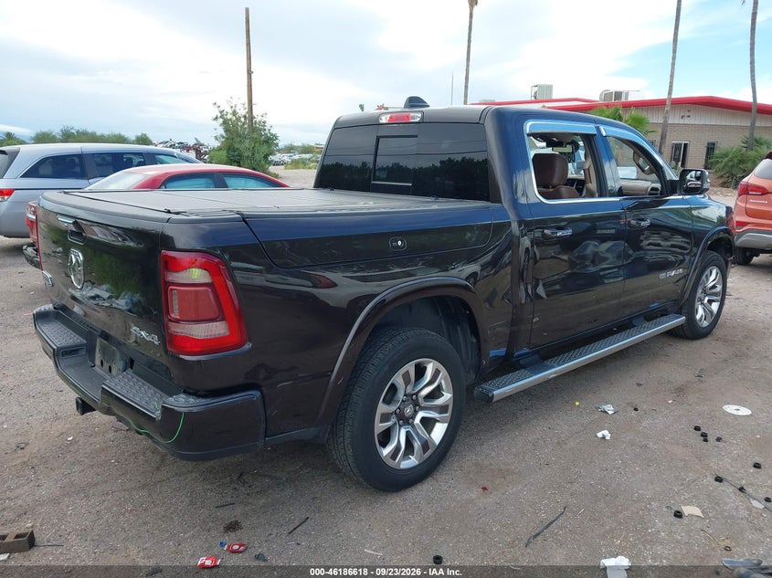 Vin: 1c6srfkt5kn820841, lot: 46686478, ram 1500 longhorn  4x4 5'7 box 20194