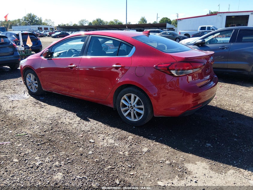 Vin: 3kpfl4a75he040470, lot: 46686510, kia forte s 20173