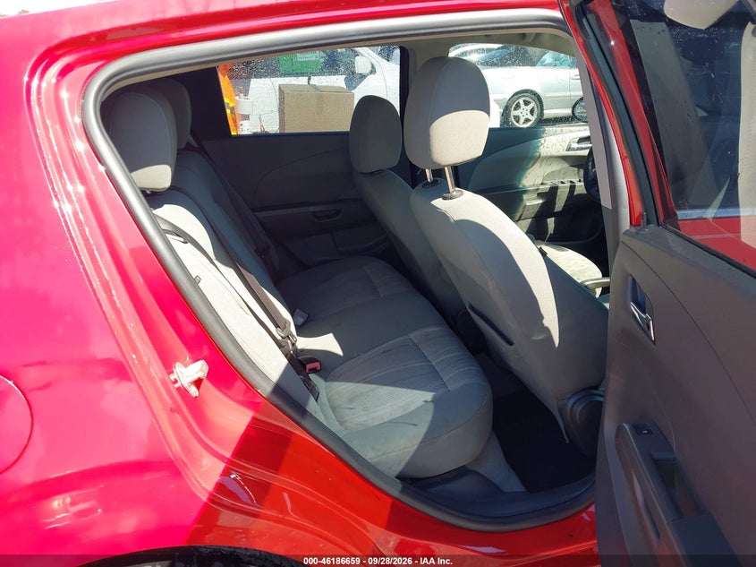 CHEVROLET SONIC 2013 VIN 1G1JD6SB1D4108533