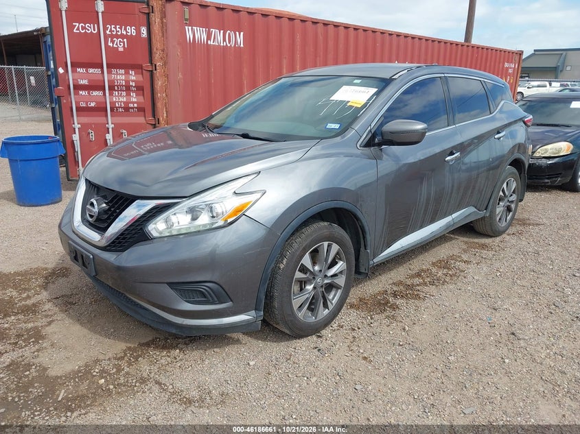 NISSAN MURANO 2017 VIN 5N1AZ2MG8HN164734