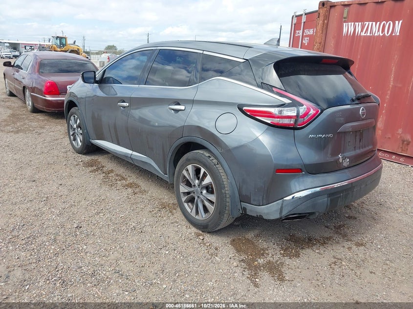 NISSAN MURANO 2017 VIN 5N1AZ2MG8HN164734