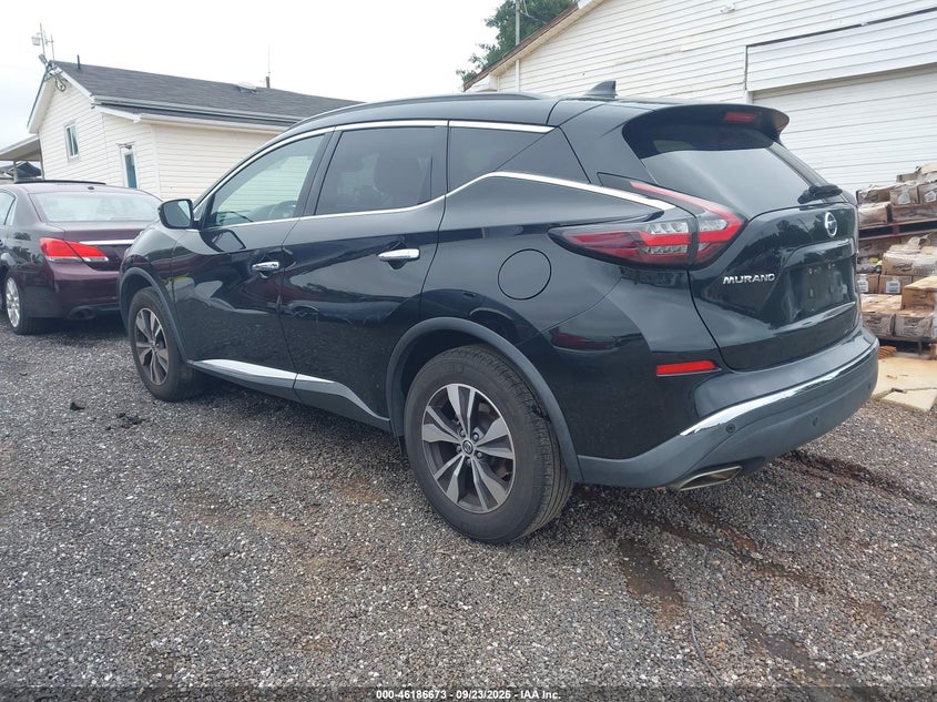 Vin: 5n1az2bj1ln100610, lot: 46686559, nissan murano sv fwd 20203
