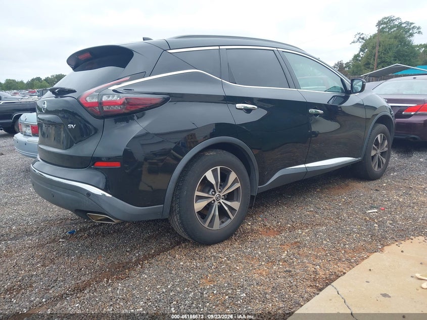 Vin: 5n1az2bj1ln100610, lot: 46686559, nissan murano sv fwd 20204