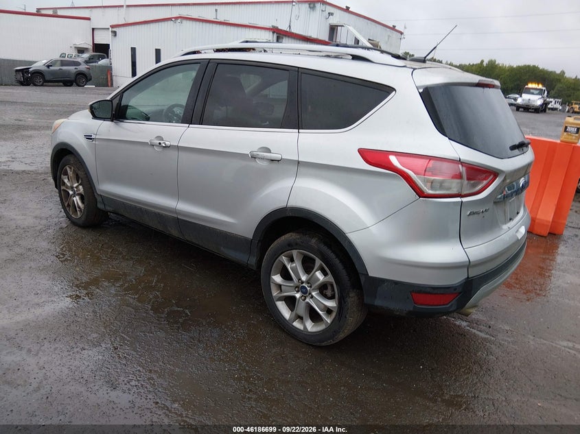 Vin: 1fmcu0jx8eue07587, lot: 46686583, ford escape titanium 20143