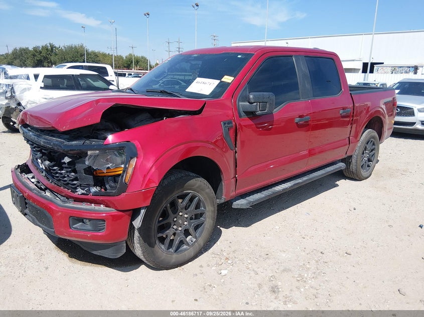 Vin: 1ftfw2l56skd34276, lot: 46686601, ford f-150 stx 20252