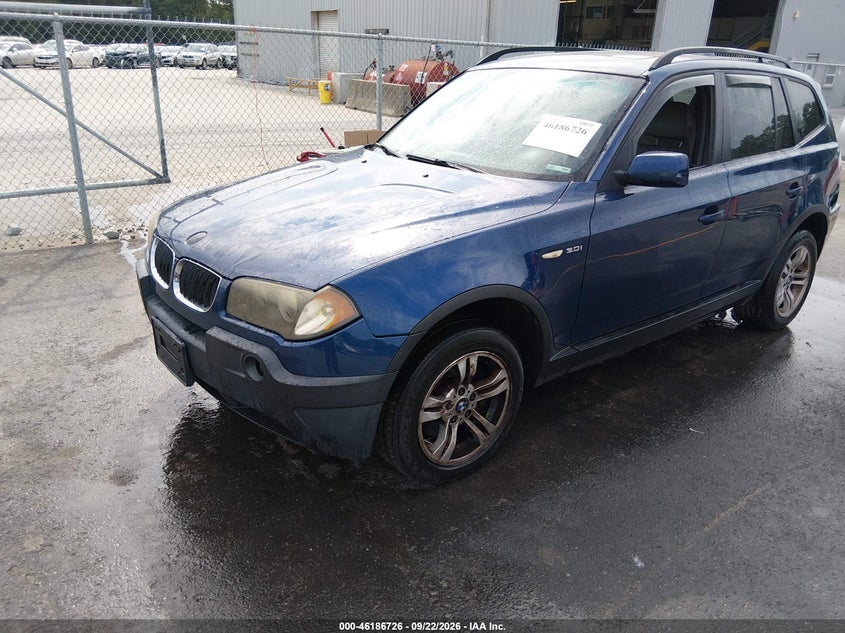 BMW X3 2005 VIN WBXPA93475WD04922