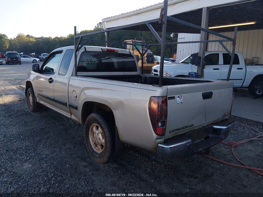 GMC CANYON 2005 VIN 1GTCS198658238126