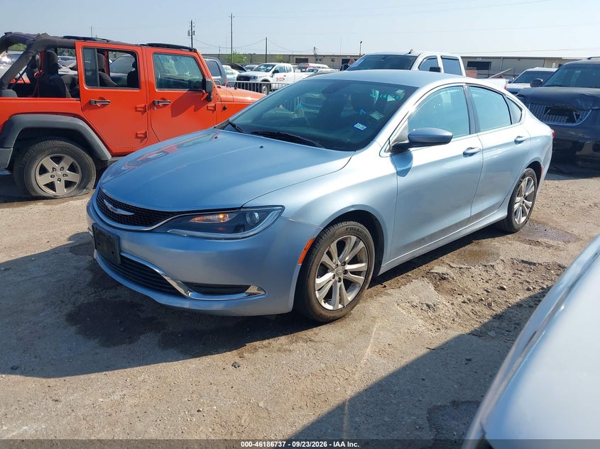 Vin: 1c3cccab6fn712745, lot: 46686621, chrysler 200 limited 20152