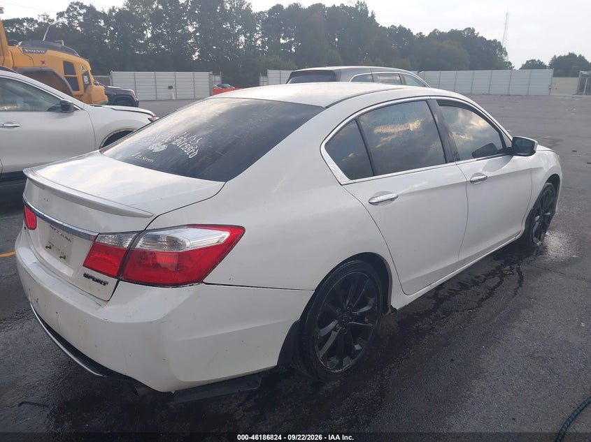 Vin: 1hgcr2f54da060852, lot: 46686708, honda accord sport 20134