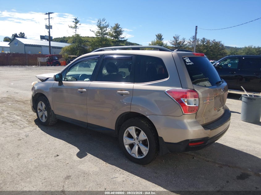 Vin: jf2sjadc7fh554776, lot: 46686784, subaru forester 2.5i premium 20153