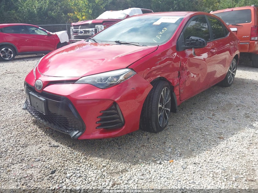 Vin: 2t1burhe0kc128815, lot: 46686788, toyota corolla se 20192