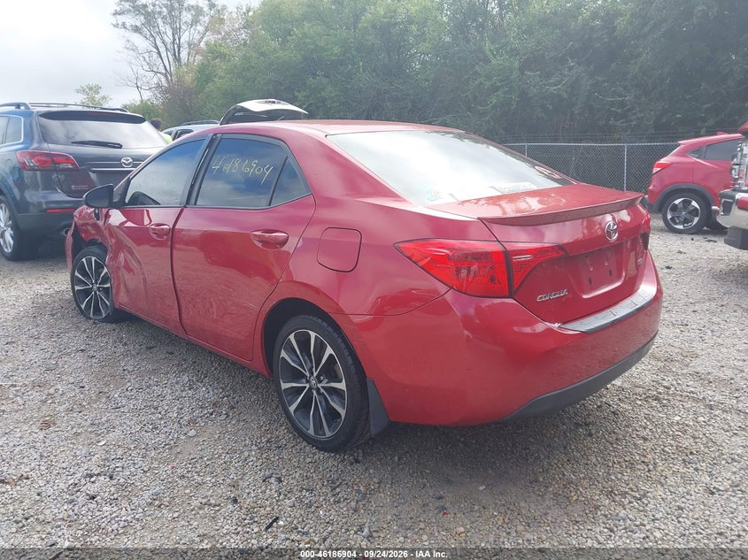 Vin: 2t1burhe0kc128815, lot: 46686788, toyota corolla se 20193